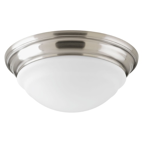 Progress Lighting 11-Inch LED Flush Mount in Brushed Nickel by Progress Lighting P350051-009-30