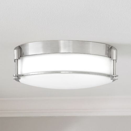 Hinkley Colbin 16.50-Inch Brushed Nickel Flush Mount by Hinkley Lighting 3233BN