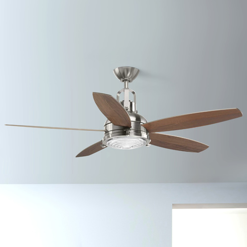 Kudos Brushed Nickel LED Ceiling Fan by Progress Lighting