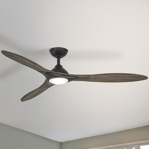 Sleek 60-Inch LED Smart Ceiling Fan in Oil Rubbed Bronze by Minka Aire