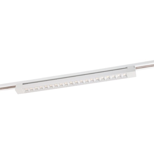 Satco Lighting Satco 30W 2ft. White Adjustable LED Track Bar 1920LM 30 Deg. Beam Triac Dimmable TH502