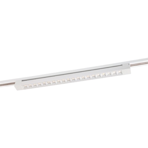 30W 24-Inch White Adjustable LED Track Bar 30-Degree Beam by Nuvo Lighting