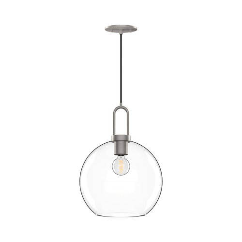 Alora Lighting Alora Lighting Soji Brushed Nickel Mini-Pendant Light with Globe Shade PD601710BNCL