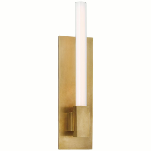 Visual Comfort Signature Collection Ian K. Fowler Mafra Sconce in Brass by Visual Comfort Signature IKF2360HAB-WG