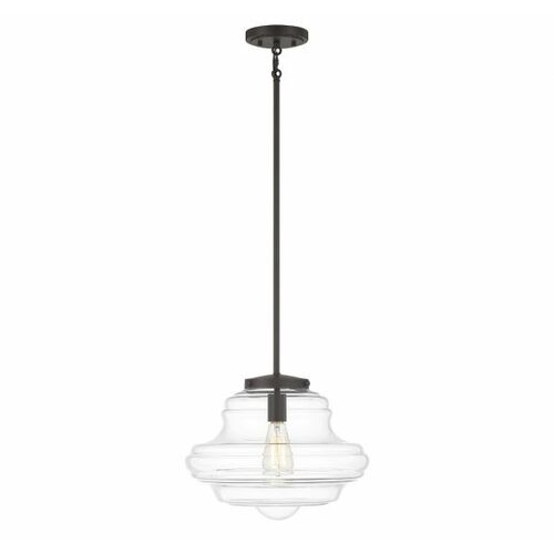 15-Inch Pendant in Oil Rubbed Bronze by Meridian