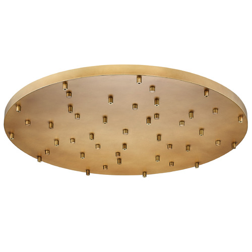 Z-Lite Multi Point Canopy Rubbed Brass Ceiling Adaptor