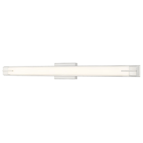 Z-Lite Z-Lite Chase Brushed Nickel LED Vertical Bathroom Light 4100-43W-BN-LED