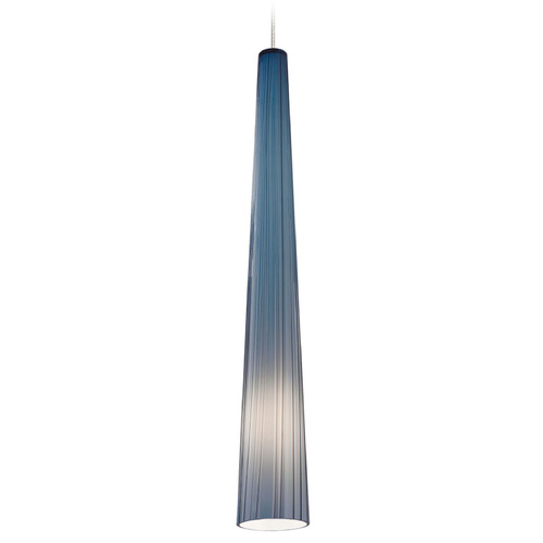 Zenith Large LED Freejack Pendant in Nickel by Visual Comfort Modern
