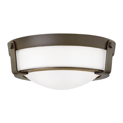 Hinkley Hathaway 13-Inch Olde Bronze LED Flush Mount by Hinkley Lighting 3223OB-LED