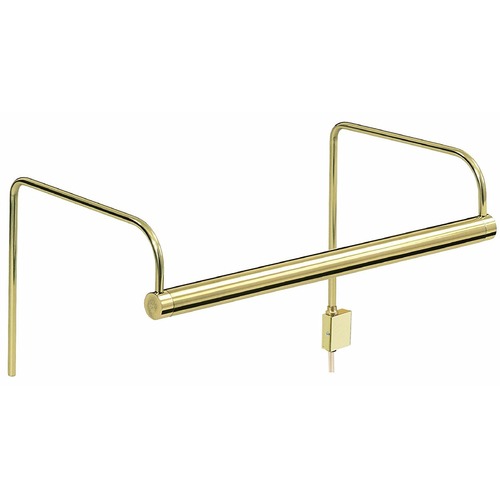 Slim-Line Polished Brass Picture Light by House of Troy Lighting