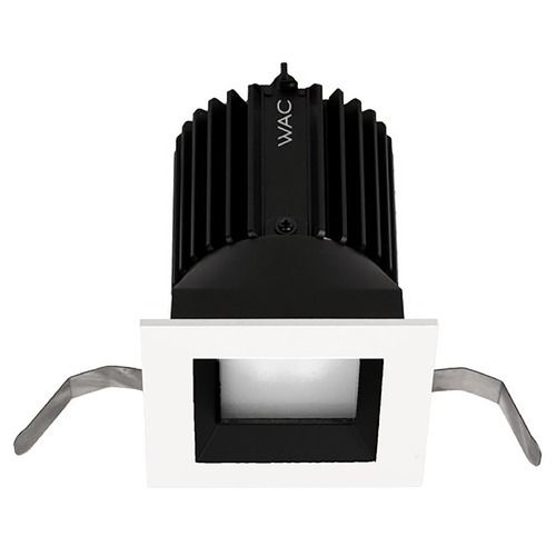 WAC Lighting Volta Black & White LED Recessed Trim by WAC Lighting R2SD1T-F835-BKWT