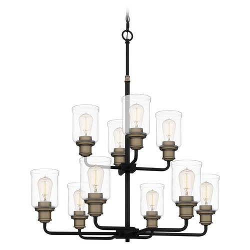 Quoizel Lighting Cox Chandelier in Matte Black by Quoizel Lighting COX5030MBK