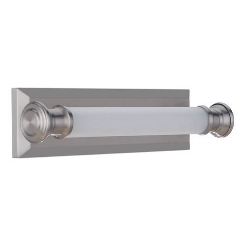 Langston Brushed Polished Nickel LED Bathroom Light by Craftmade Lighting
