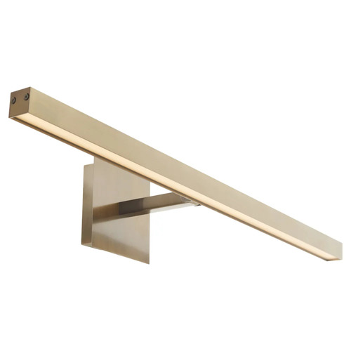 30-Inch Tunable LED Picture Light in Aged Brass by Quorum Lighting