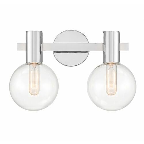 Savoy House Wright 15.50-Inch Bath Light in Chrome by Savoy House 8-3076-2-11