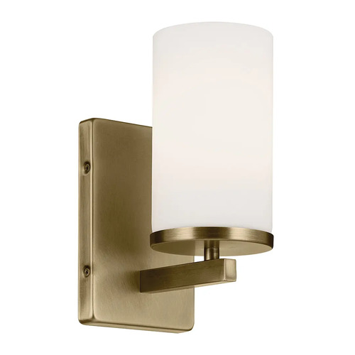 Kichler Lighting Crosby Natural Brass Sconce