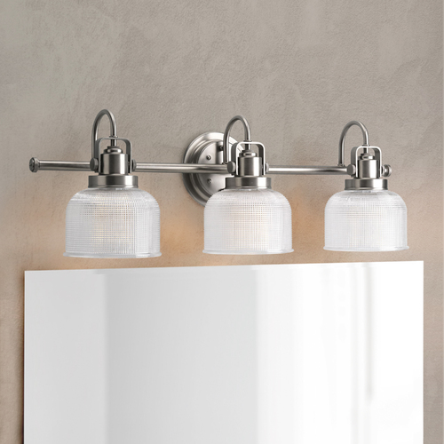 Archie 26.25-Inch Vanity Light in Antique Nickel by Progress Lighting