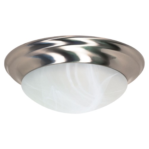 17-Inch Brushed Nickel Flush Mount by Nuvo Lighting