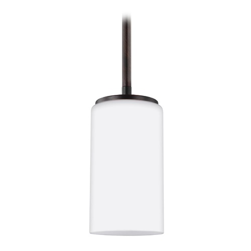 Generation Lighting Alturas Burnt Sienna Mini Pendant by Generation Lighting 6124601-710