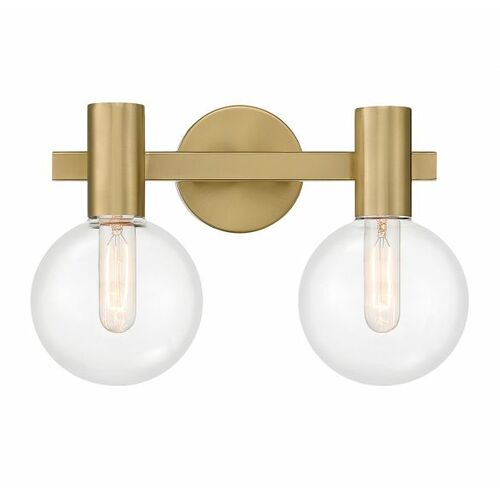 Savoy House Wright 15.50-Inch Bath Light in Warm Brass by Savoy House 8-3076-2-322