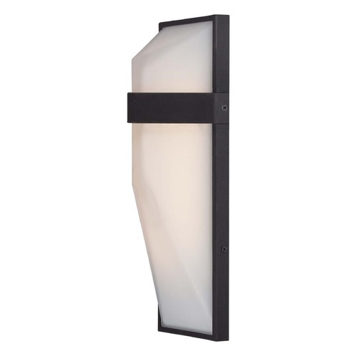 Wedge Black LED Sconce by George Kovacs