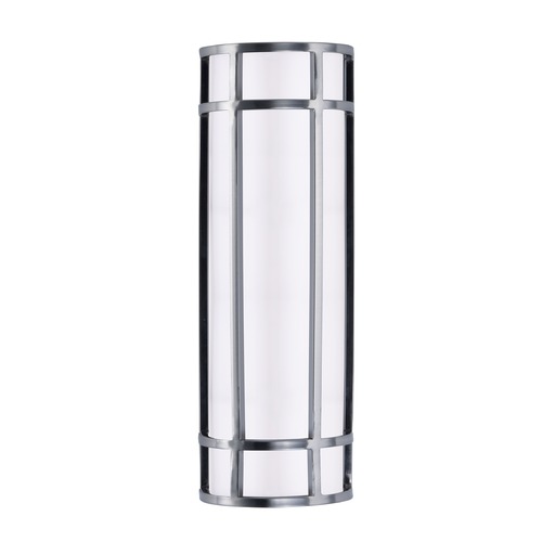 Moon Ray Satin Nickel LED Outdoor Wall Light by Maxim Lighting