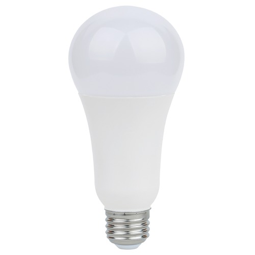 Satco 5 Watt/15 Watt/21 Watt A21 LED 3-Way 2700K 600L/1600L/2150L Medium Base 120 Volt