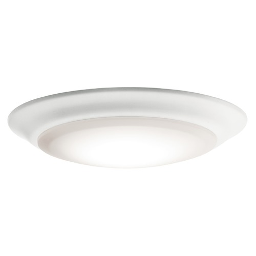 Kichler Lighting White 7.50-Inch 14W LED Flush Mount 4000K by Kichler Lighting 43846WHLED40