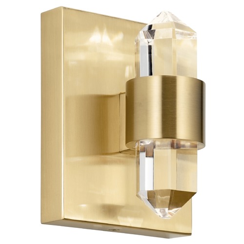 Elan Lighting Arabella 6-Inch High LED Sconce in Champagne Gold by Elan Lighting 84070CG