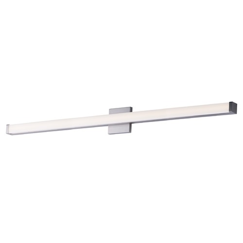 Maxim Lighting Spec Vanity Satin Nickel LED Vertical Bathroom Light by Maxim Lighting 52008SN