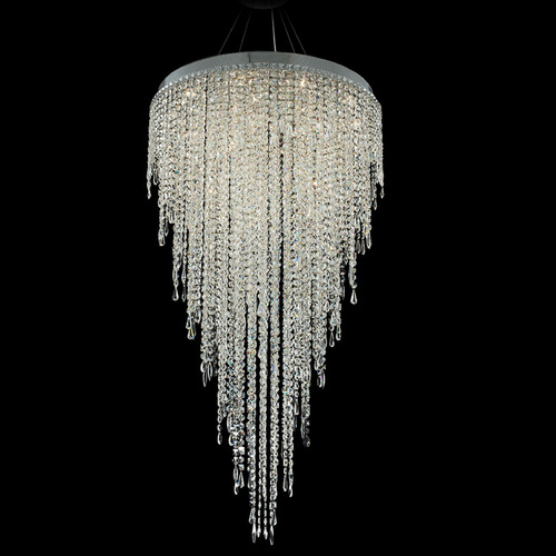 Allegri Crystal Tenuta Polished Chrome Pendant Light