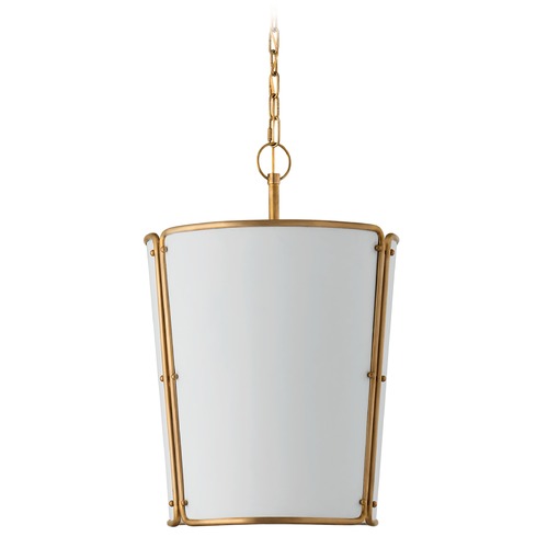 Carrier & Company Hastings Pendant in Antique Brass by Visual Comfort Signature