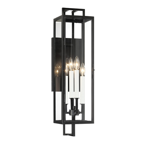 Knoll Road Coal Outdoor Wall Light by Minka Lavery