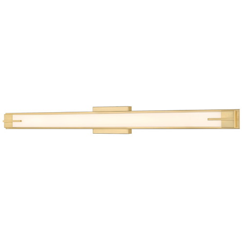 Z-Lite Chase Modern Gold LED Vertical Bathroom Light