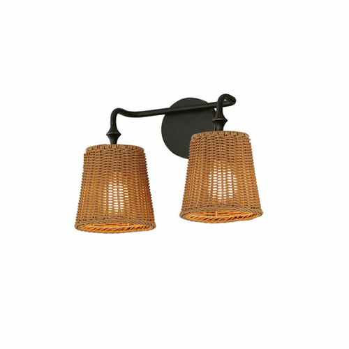 Baja 2-Light Sconce in Dark Bronze by Maxim Lighting
