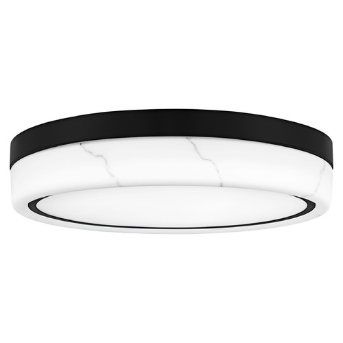 Quoizel Lighting Gasper Matte Black LED Flushmount Light