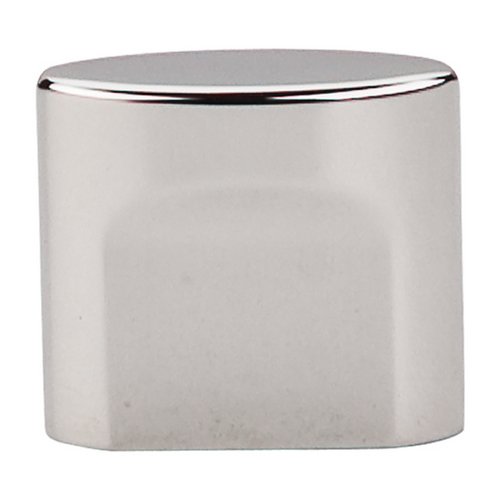 Modern Cabinet Knob in Polished Nickel Finish