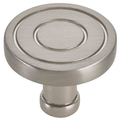 Satin Nickel Cabinet Knob 1-1/4-inch