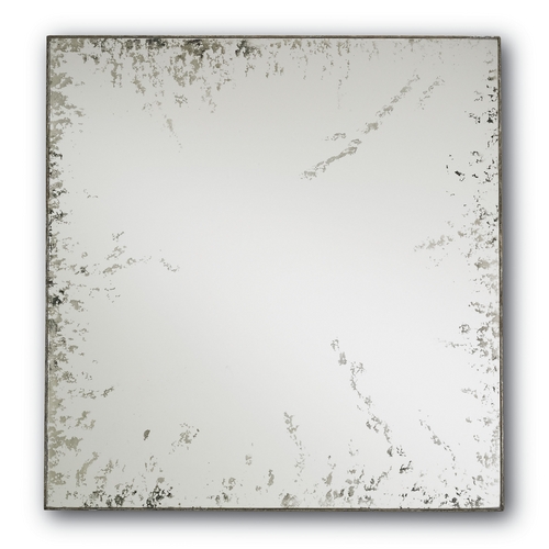 Rene Square 24x24 Mirror in Pyrite Bronze/Antique by Currey & Company