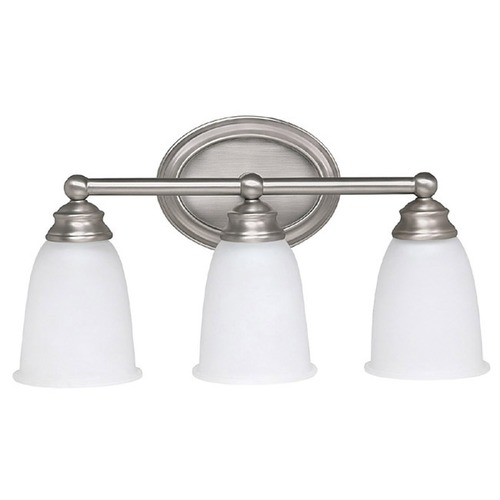 Capital Lighting Louis 16.75-Inch Vanity Light in Matte Nickel by Capital Lighting 1083MN-132