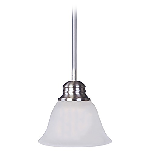 Malaga Satin Nickel Mini Pendant by Maxim Lighting