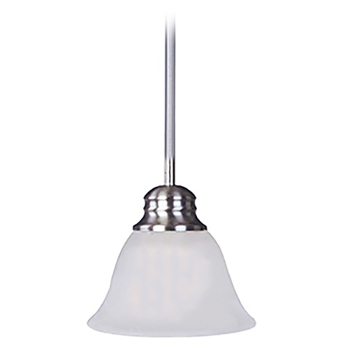 Maxim Lighting Malaga Satin Nickel Mini Pendant by Maxim Lighting 91067FTSN