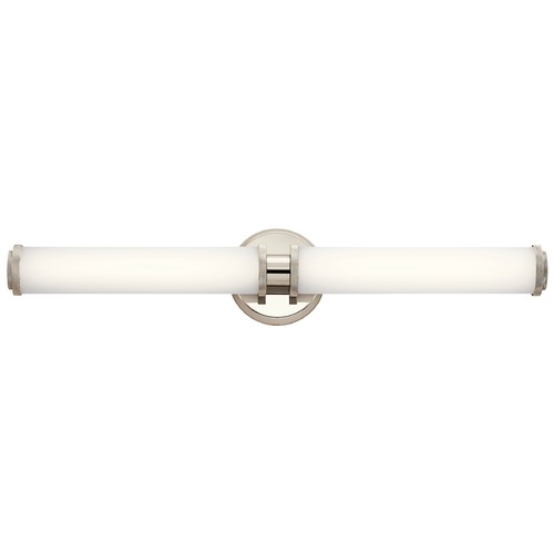 Indeco 27-Inch Polished Nickel LED Vanity Light by Kichler Lighting