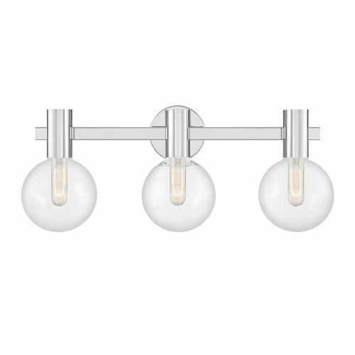 Wright 25-Inch Bath Light in Chrome by Savoy House