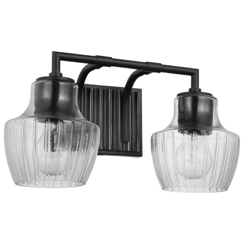 Nuvo Lighting Destin Black & Silver Accents Bathroom Light by Nuvo Lighting 60-7702