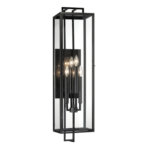 Knoll Road Coal Outdoor Wall Light by Minka Lavery