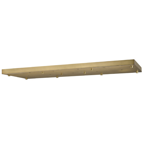 Z-Lite Multi Point Canopy Rubbed Brass Ceiling Adaptor
