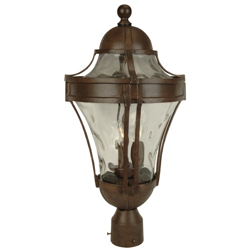 Parish 22.50-Inch Aged Bronze Post Light by Craftmade Lighting