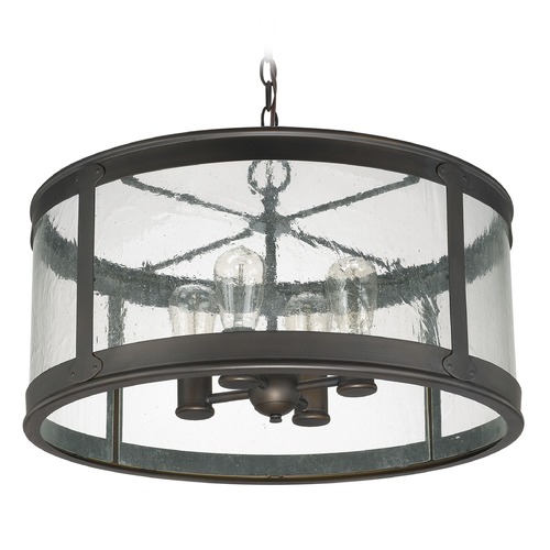 Capital Lighting Dylan 4-Light Outdoor Lantern in Old Bronze by Capital Lighting 9568OB