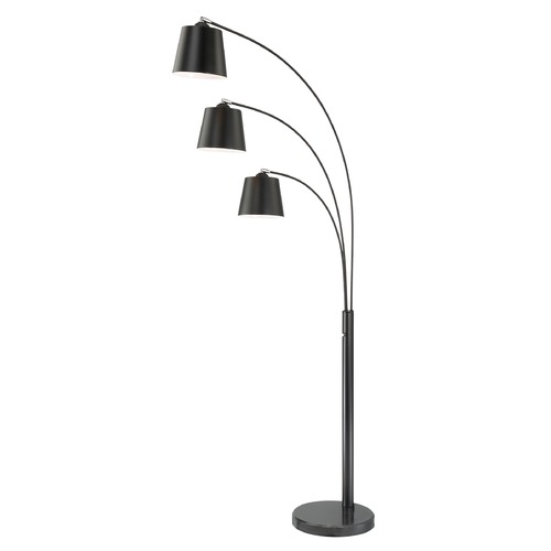 Residential Arc Floor Lamps Destination Lighting Residential Arc Floor Lamps, Lite Source Deion 3 Light Hanging Arc Floor Lamp